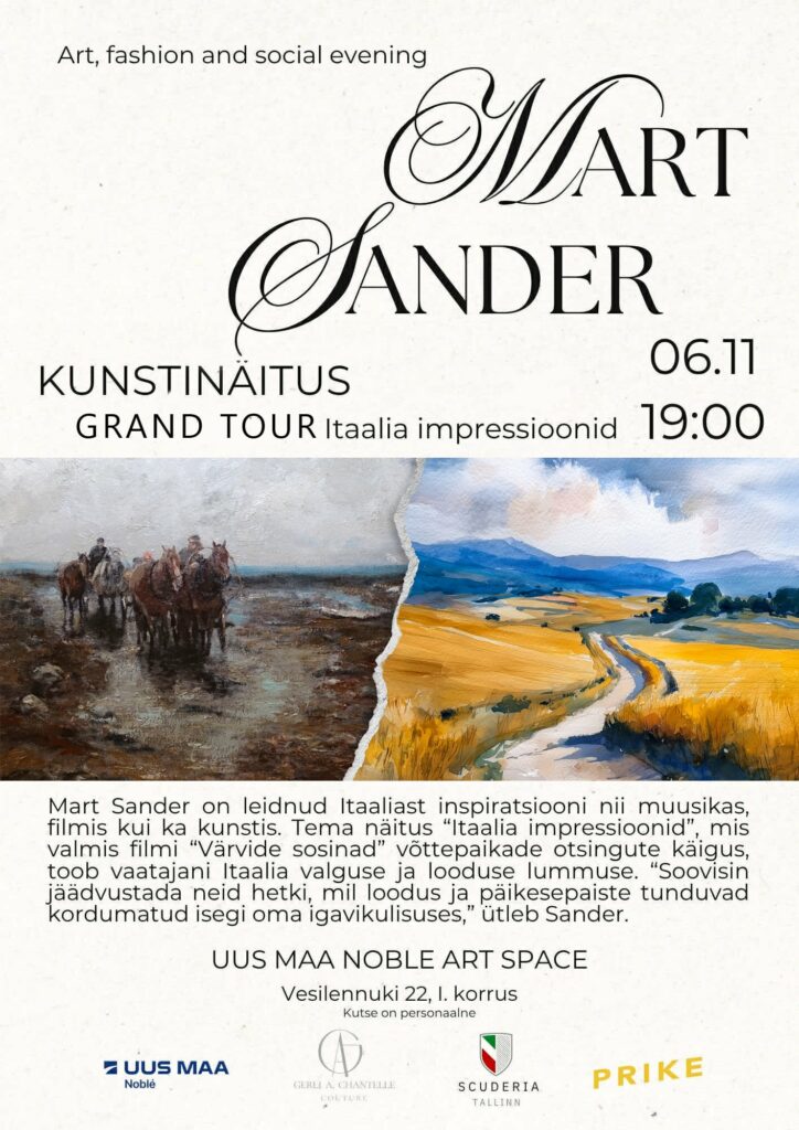 Mart Sander's Grand Tour Exhibition